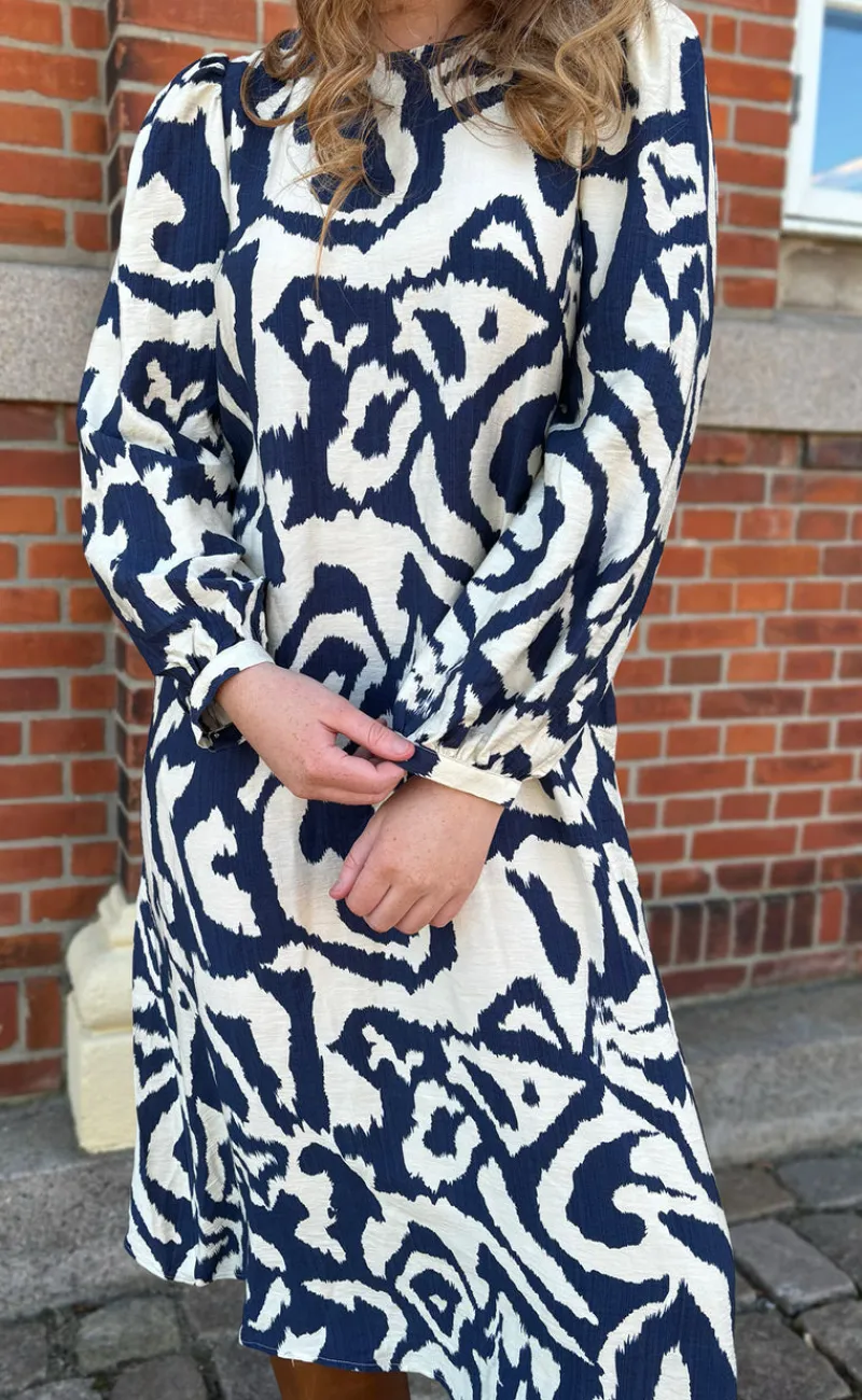 Best Kjole - Nia - Blue Art Kjoler