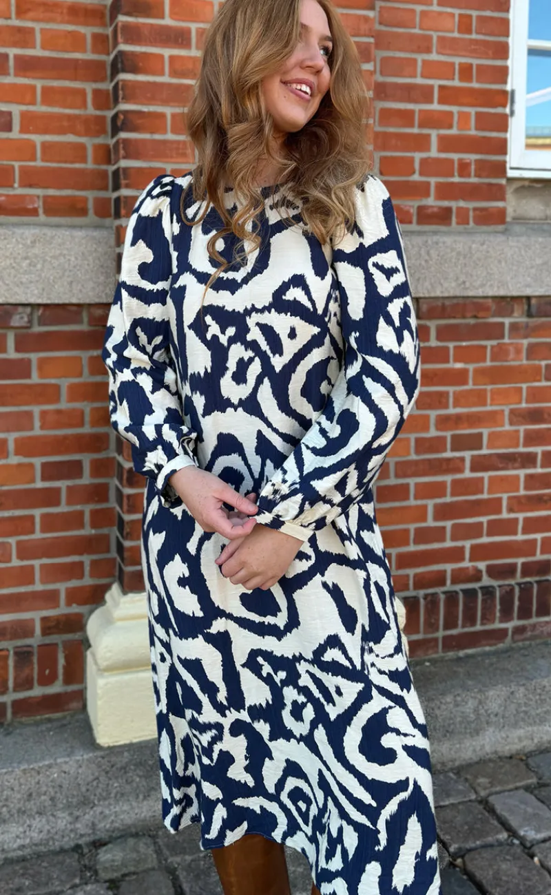 Best Kjole - Nia - Blue Art Kjoler