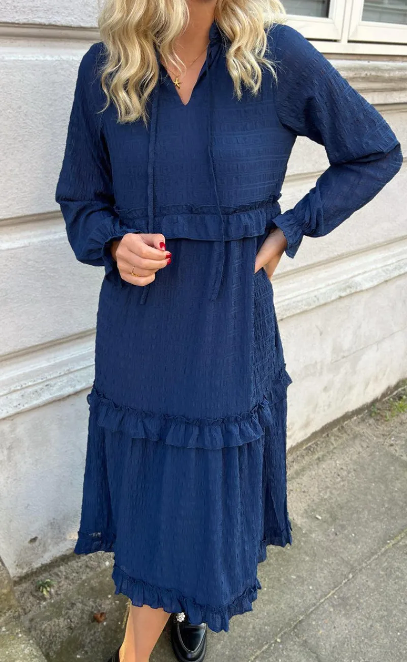 New Kjole - Pam - Navy Blue Kjoler