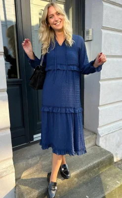 New Kjole - Pam - Navy Blue Kjoler