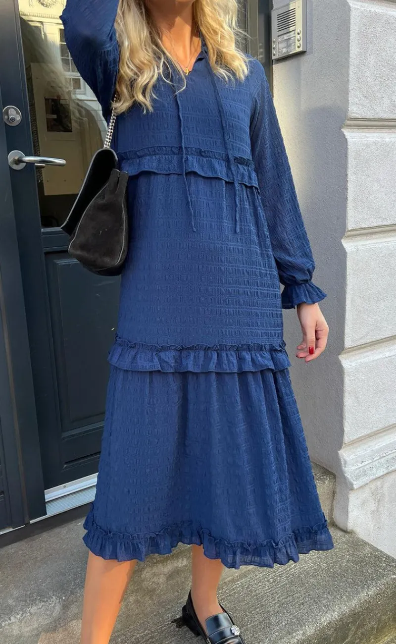 New Kjole - Pam - Navy Blue Kjoler
