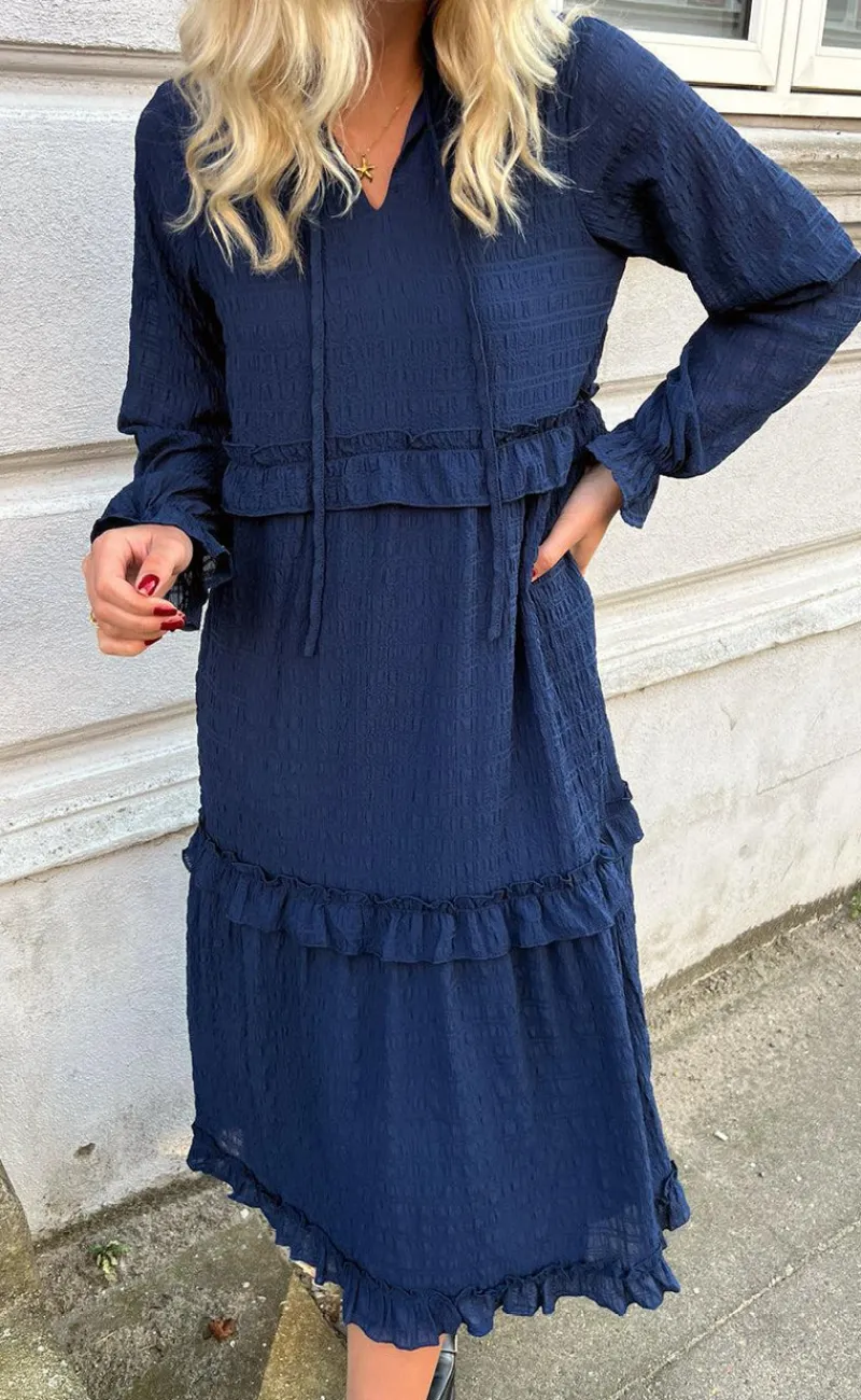 New Kjole - Pam - Navy Blue Kjoler