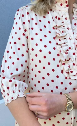 Best Kjole - Camilla - Red Dots Kjoler