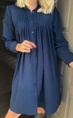 Hot Kjole - Loui - Navy Blue Kjoler