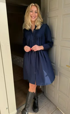 Hot Kjole - Loui - Navy Blue Kjoler