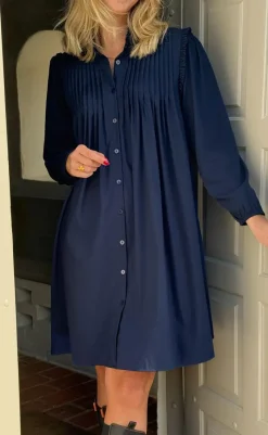 Hot Kjole - Loui - Navy Blue Kjoler