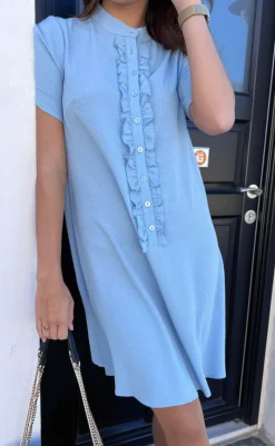 Best Kjole - Flora - Light Blue Kjoler