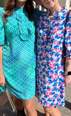 Hot Kjole - Camilla - Aqua Kjoler