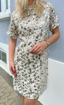 Hot Kjole - Rebecca Sequin - Champagne Kjoler