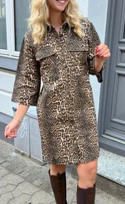 Hot Kjole - Calla - Leopard Kjoler