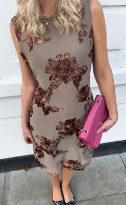 Online Kjole - Maria Short - Chocolate Bloom Kjoler