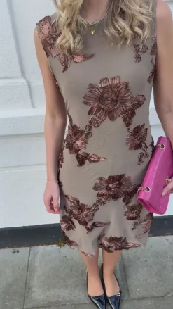 Online Kjole - Maria Short - Chocolate Bloom Kjoler