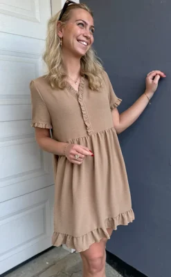 Sale Kjole - Catja Summer - Camel Kjoler