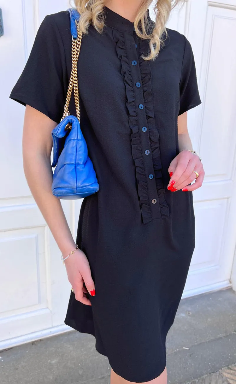 Online Kjole - Flora - Black Kjoler