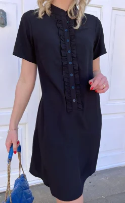 Online Kjole - Flora - Black Kjoler