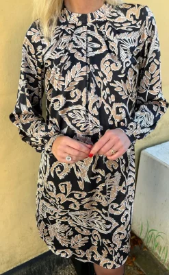 Hot Kjole - Hazel - Brown Leaf Kjoler