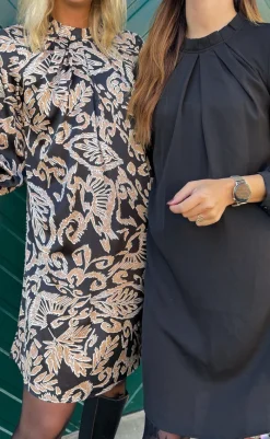 Hot Kjole - Hazel - Brown Leaf Kjoler