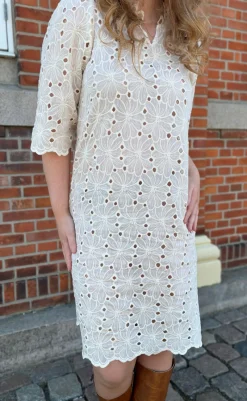 Sale Kjole - Milla - Off White Lace Kjoler