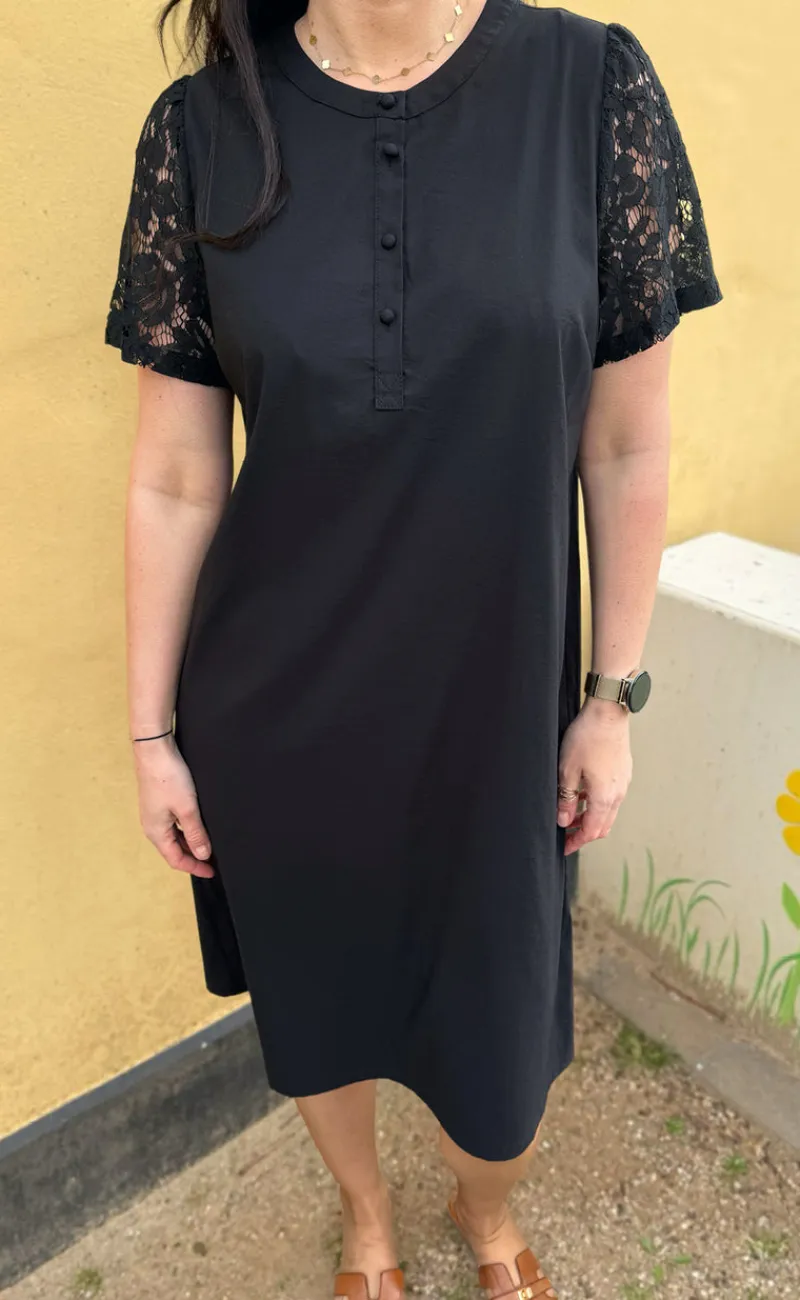 Clearance Kjole - Aria - Black Kjoler