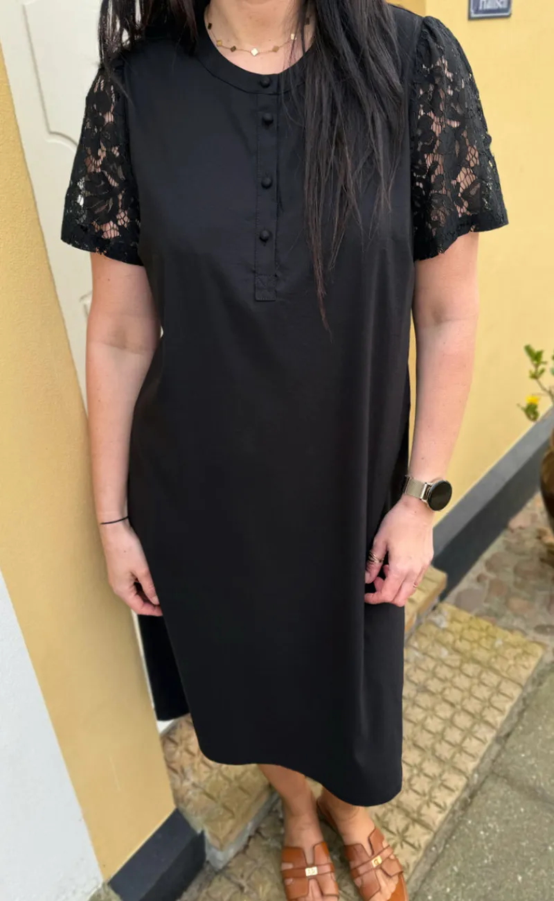 Clearance Kjole - Aria - Black Kjoler