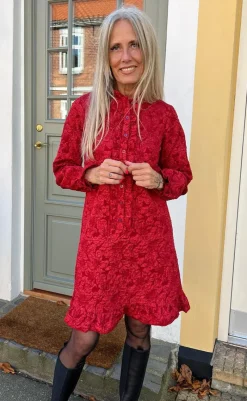 Discount Kjole - Roxie - Red Kjoler