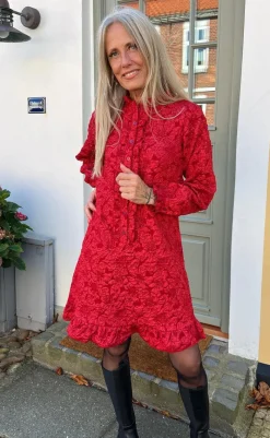 Discount Kjole - Roxie - Red Kjoler