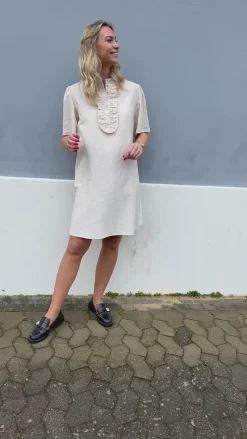 Outlet Kjole - Camma - Off White Kjoler