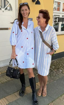 Clearance Kjole - Selma - Striped Kjoler