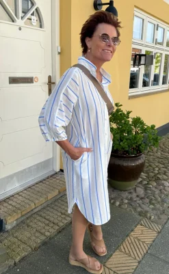 Clearance Kjole - Selma - Striped Kjoler