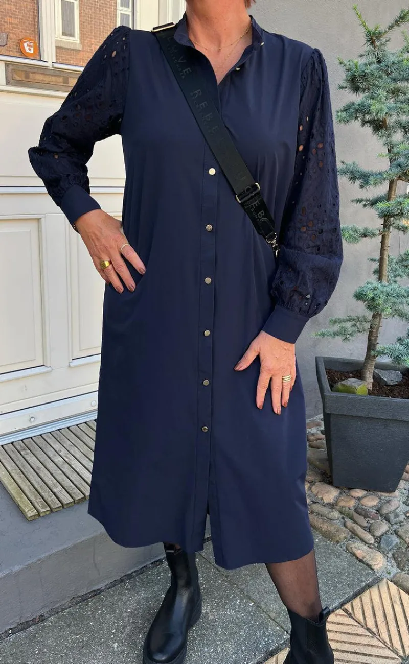 Clearance Kjole - Demi - Navy Blue Kjoler