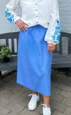 Clearance Nederdel - Patricia - Deep Blue Nederdele