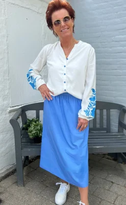 Clearance Nederdel - Patricia - Deep Blue Nederdele