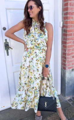 Discount Nederdel - Hanna - White Summer Nederdele