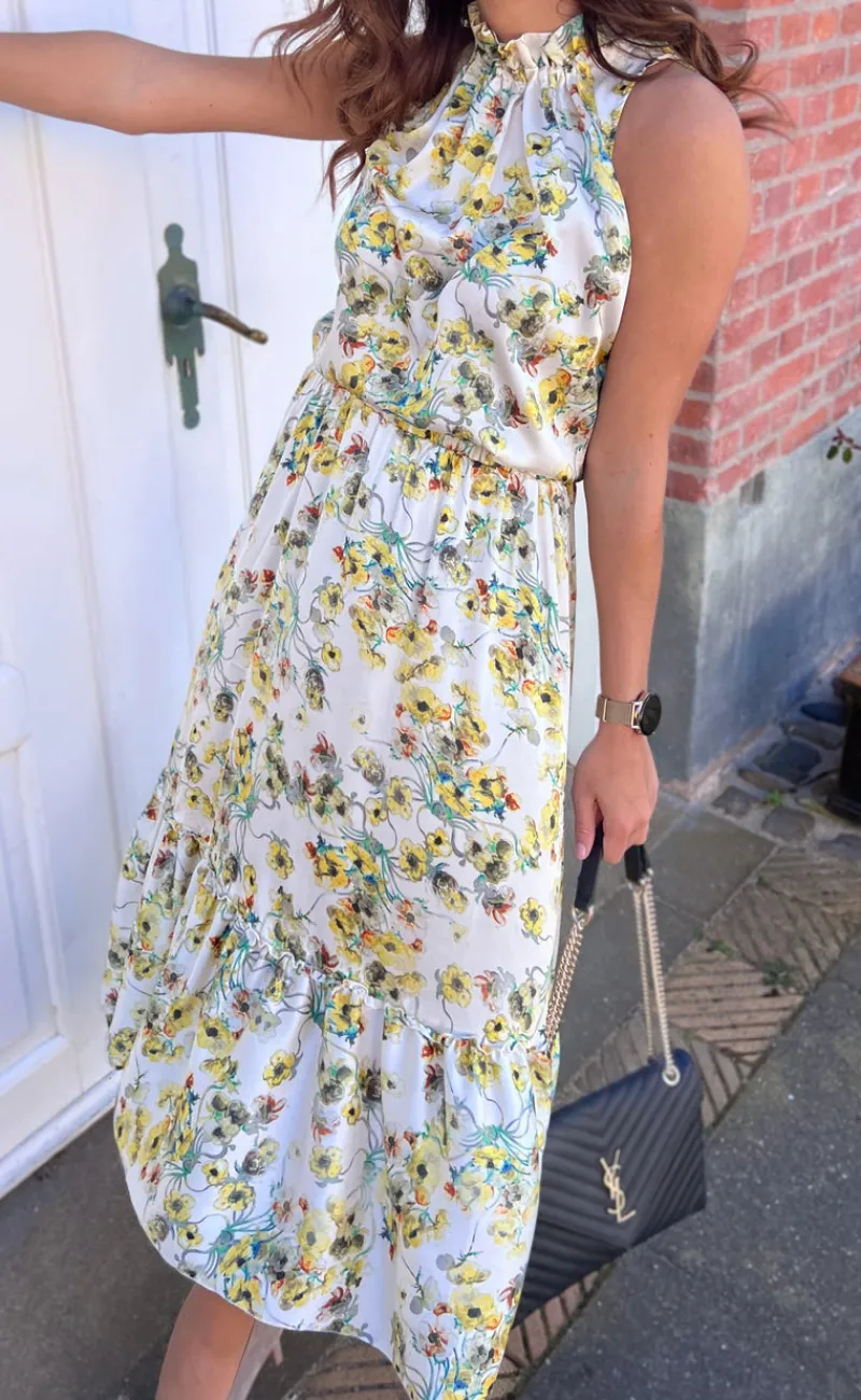 Discount Nederdel - Hanna - White Summer Nederdele