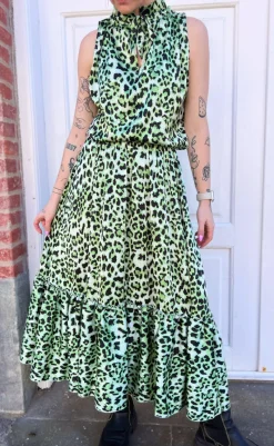 Best Nederdel - Hanna - Green Leo Nederdele