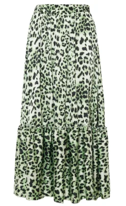 Best Nederdel - Hanna - Green Leo Nederdele