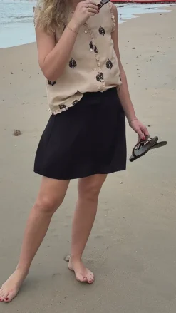 Clearance Nederdel - Celine - Black Nederdele