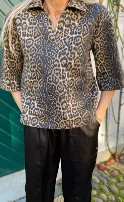 Discount Polo / Skjorte - Patricia - Leopard Skjorter