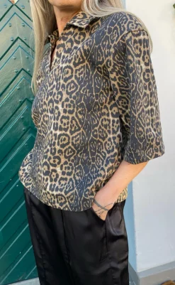 Discount Polo / Skjorte - Patricia - Leopard Skjorter