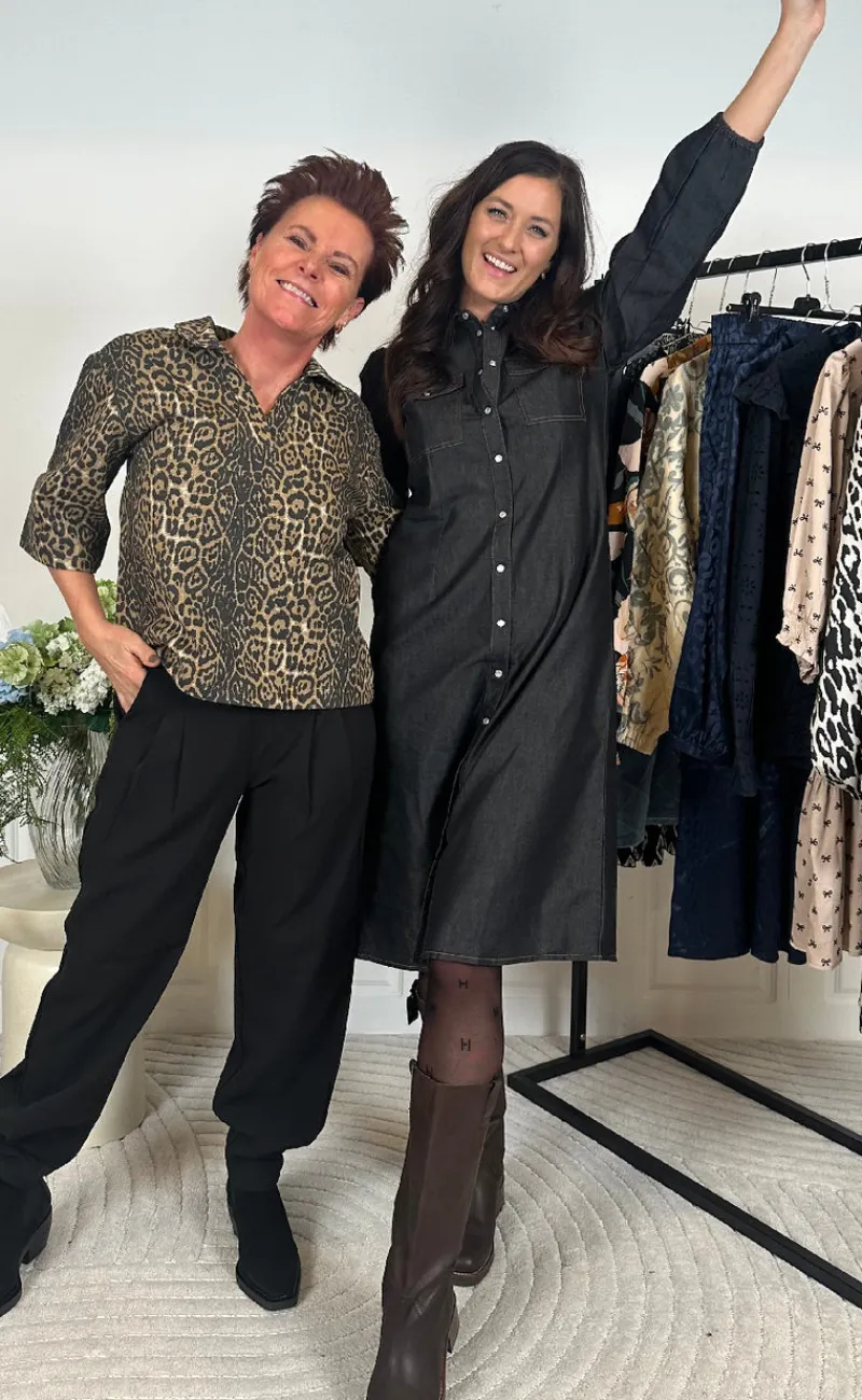 Discount Polo / Skjorte - Patricia - Leopard Skjorter