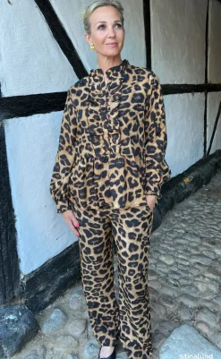 Online Skjorte - Evie - Leopard Skjorter