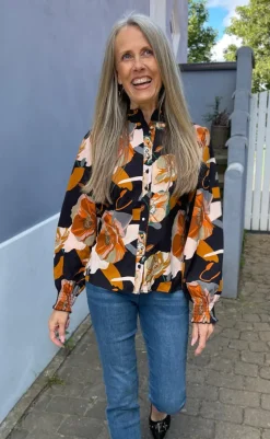 Hot Skjorte - Augusta - Mixed Big Flower Skjorter