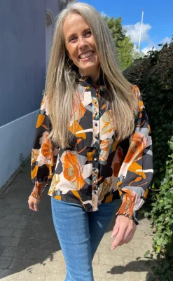 Hot Skjorte - Augusta - Mixed Big Flower Skjorter