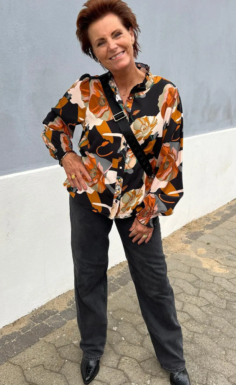 Hot Skjorte - Augusta - Mixed Big Flower Skjorter