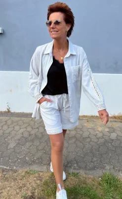 Skjorte - Sandy Linen - Off White Skjorter