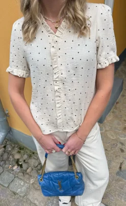 Sale Top - Catja - Black Dots T-shirts & Toppe