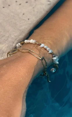 Outlet Armbånd - Cologne - Gold Colour Smykker