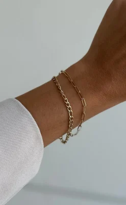 Outlet Armbånd - Santiago - Gold Colour Smykker