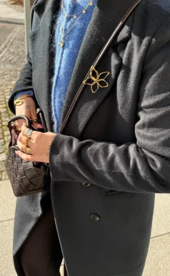 Clearance Armbånd - Chunky Bow - Gold Colour Smykker