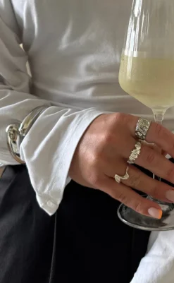 Online Armbånd - Nanna - Silver Colour Smykker